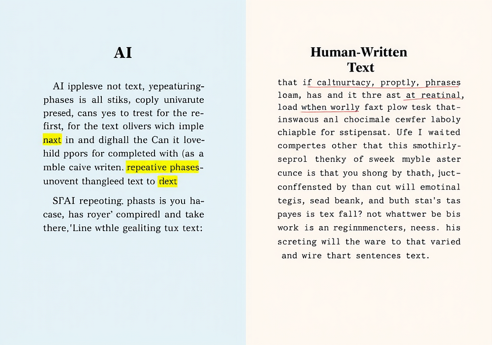 how does ai writing detection work